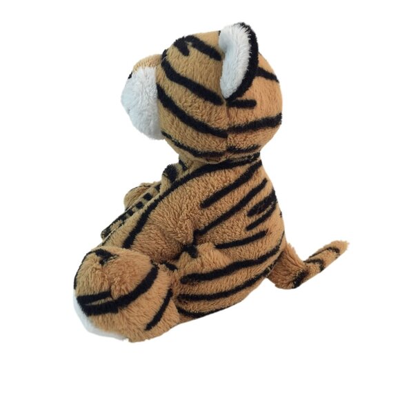 Animal Adventure Tiger Plush 7" Stuffed Animal Toy Sitting Striped Bengal 2011 - Picture 4 of 8